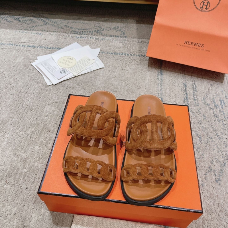 H**mes slippers